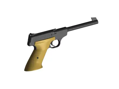 Mk1 pistol 3D model purchase
