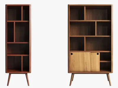Joybird Owen Bookcase 2 option 3D model