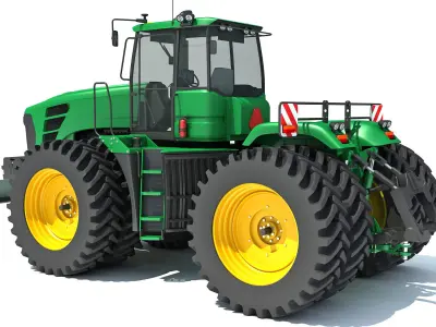Articulated Tractor 3D model