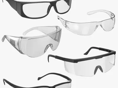 Safety Goggles Collection  purchase 3D model