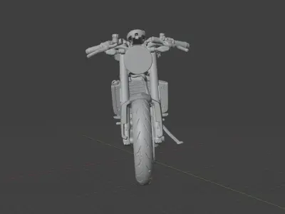 Husqvarna 701 Vitpilen 3d Print Scale Model 3D print model