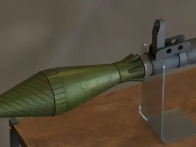 RPG-7 Low-poly 3D model purchase