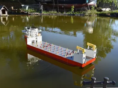 HEAVY LOAD CARRIER IN 1 75 SCALE SHIP MODEL SHIP BOAT 3D print model