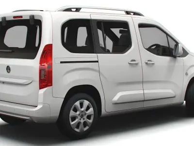Vauxhall E Combo Life 2022 3D model