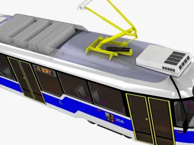 Tram VarioLF2 3D model