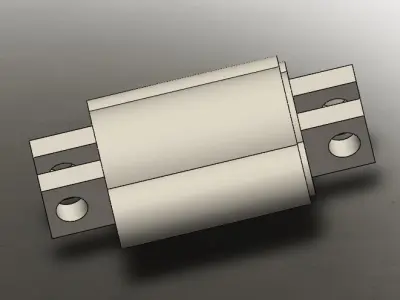 Plastic Shaft 3D model