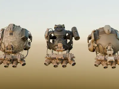 Special forces helmet Low-poly 3D model