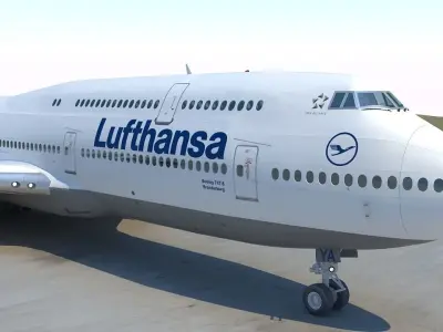 B 747-8 3D model