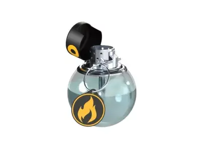 Pyro Grenade 3D model