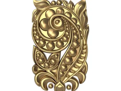  decorative pattern ready for 3D printing 3D model 489