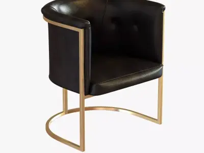 arteriors calvin chair 3D model