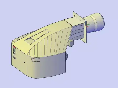 Burner Cuenod Nextron 7 3D model