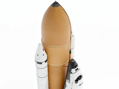  Space Shuttle with Delivery System 