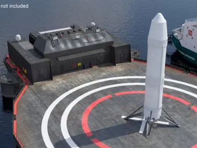  Next Generation Space Rocket Standing Pose 