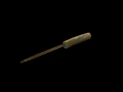 Anydrafts Old rasper 01 Low-poly 3D model