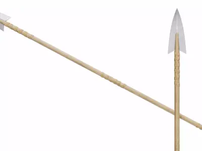 Spear 02 3D model