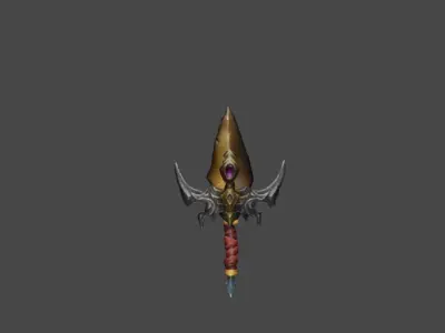 Zeloeman Sword A 60 Low-poly 3D model