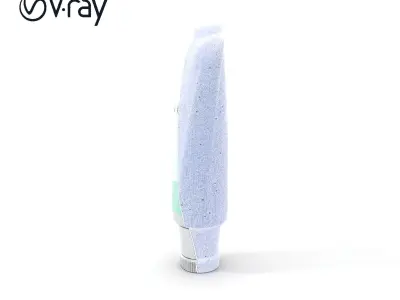 Mint Colored Tube Model Pack for Rendering and Games Low-poly 3D model