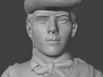 Jesse James 3D print model