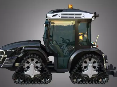 MACH 4 Tractor 3D model