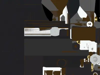 Pump low game ready Low-poly 3D model