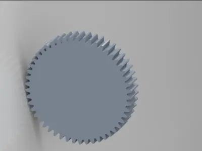 3d gear  3D model