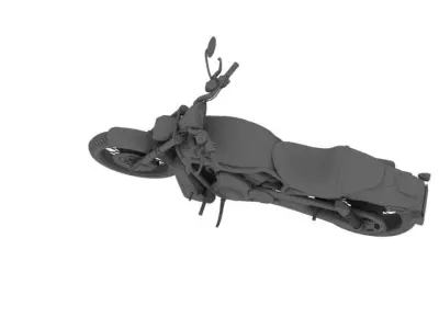 motocicleta motorcycle 3D model