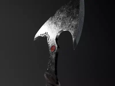 Nordic Axe 3D model buy