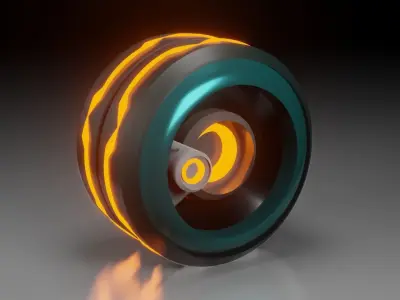 Sport Wheels 3D model 3D model