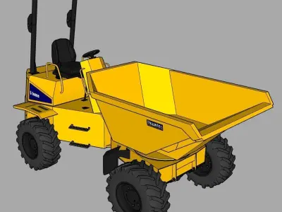Dumper Thwaites 6t 3D model
