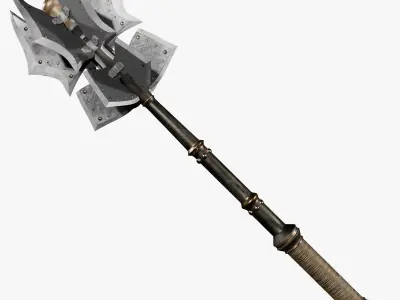 Medieval and Fantasy Weapons Collection 3D Model Pack