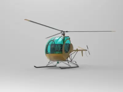 Sikorsky S 300 3D model
