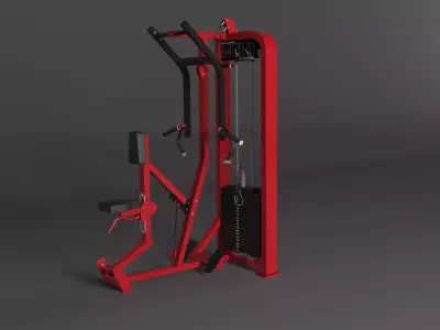 HAMMER STRENGTH SELECT ROW 3D model