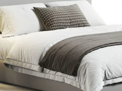 Alberta Laguna Bed 3D model purchase