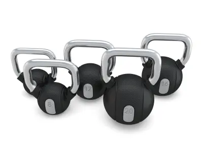 Technogym - Free Weight - Kettlebells 3D model
