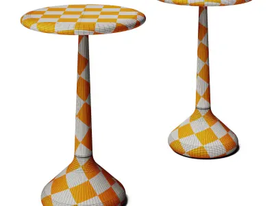 CPRN Homood Eda Side Table 3D model