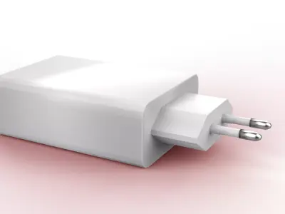 POWER ADAPTER  Low-poly 3D model