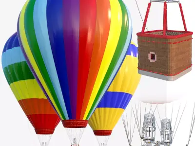 flying ball 3D model