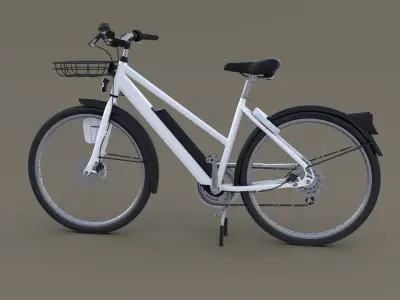 Electric Bicycle 3D model get