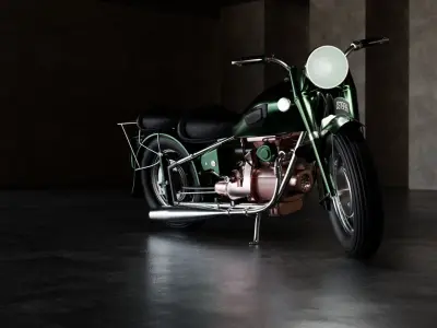 Sunbeam S7 Bike  3D model