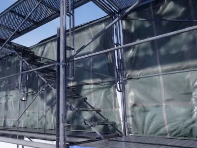 Modular Scaffolding Set Low-poly 3D model purchase