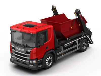 Truck Multilift Futura 12 3D model
