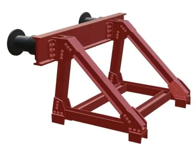 Railway Buffer Stop Mod1 1-87 resin 3D print model
