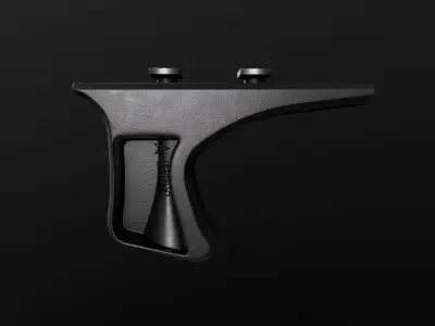 BCM Gunfighter KAG-MLOK Angle Forward Grip Low-poly 3D model