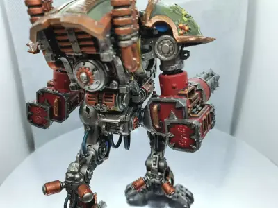 Chaos Armiger Chain Cannon kit 3D print model