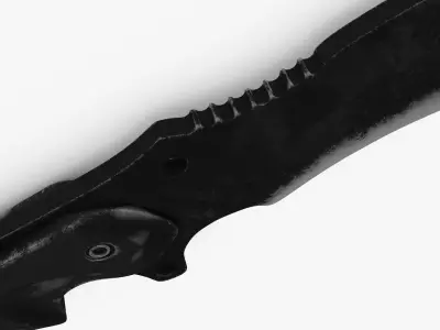 Knife 3D model 24