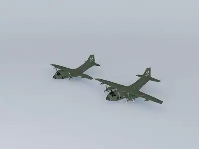 Air Battle map Free 3D model