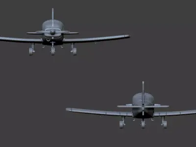 T23 AIRPLANE 3D print model