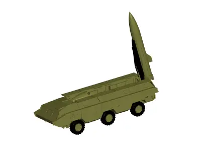 9K79 Totschka 3D model