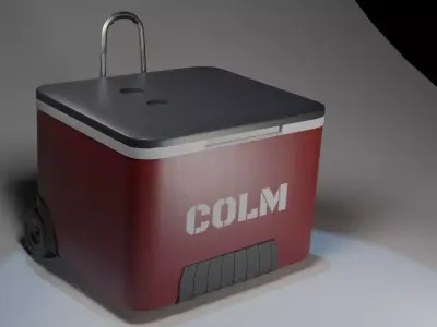 plastic termal box 3D model